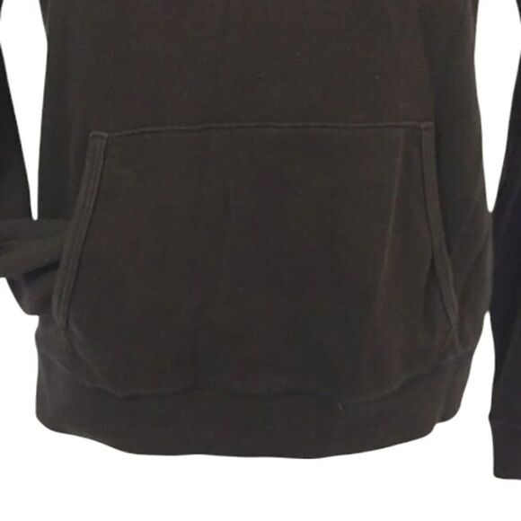 PINK VS Y2K Black Green Tropical Logo Quarter Zip Pullover Sweatshirt Small - Picture 8 of 14